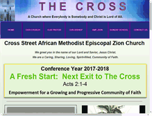 Tablet Screenshot of crossstreetamezion.org